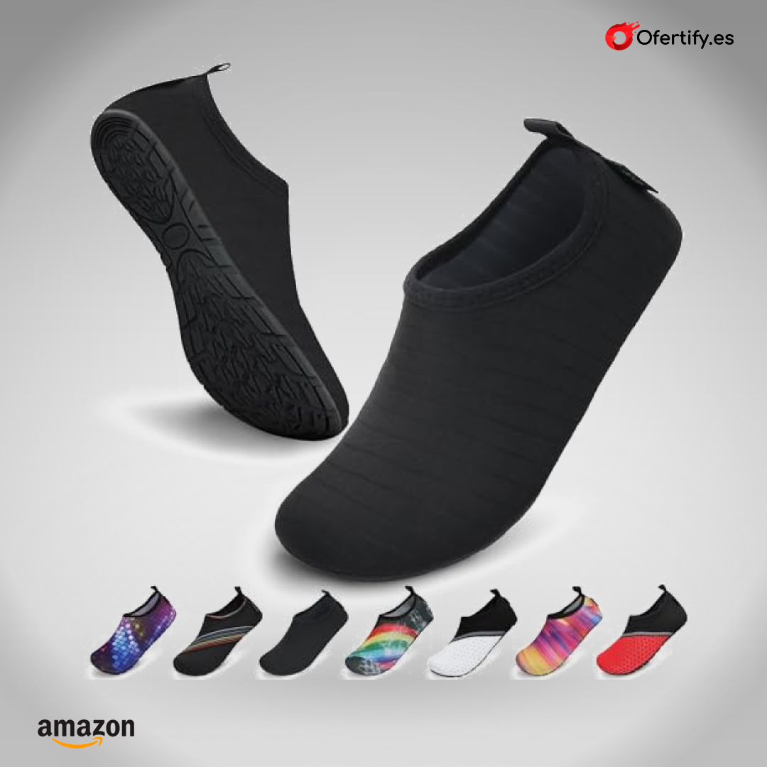 Escarpines unisex antideslizantes para deportes acuáticos, cómodos, resistentes. | Ofertify