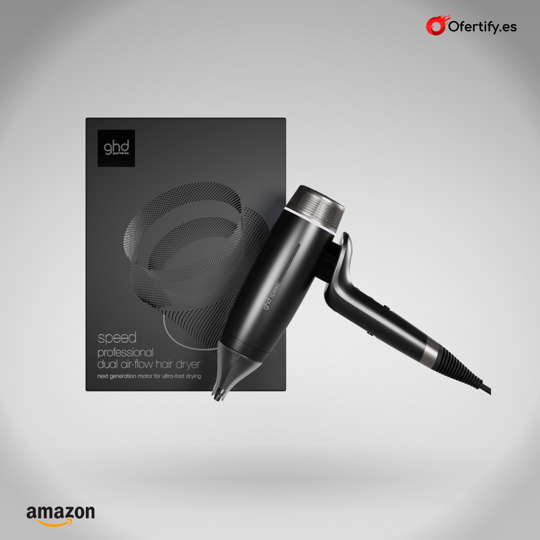 Secador ghd Speed profesional: secados ultrarrápidos, potentes y eficaces, sin dañar ningún cabello. | Ofertify