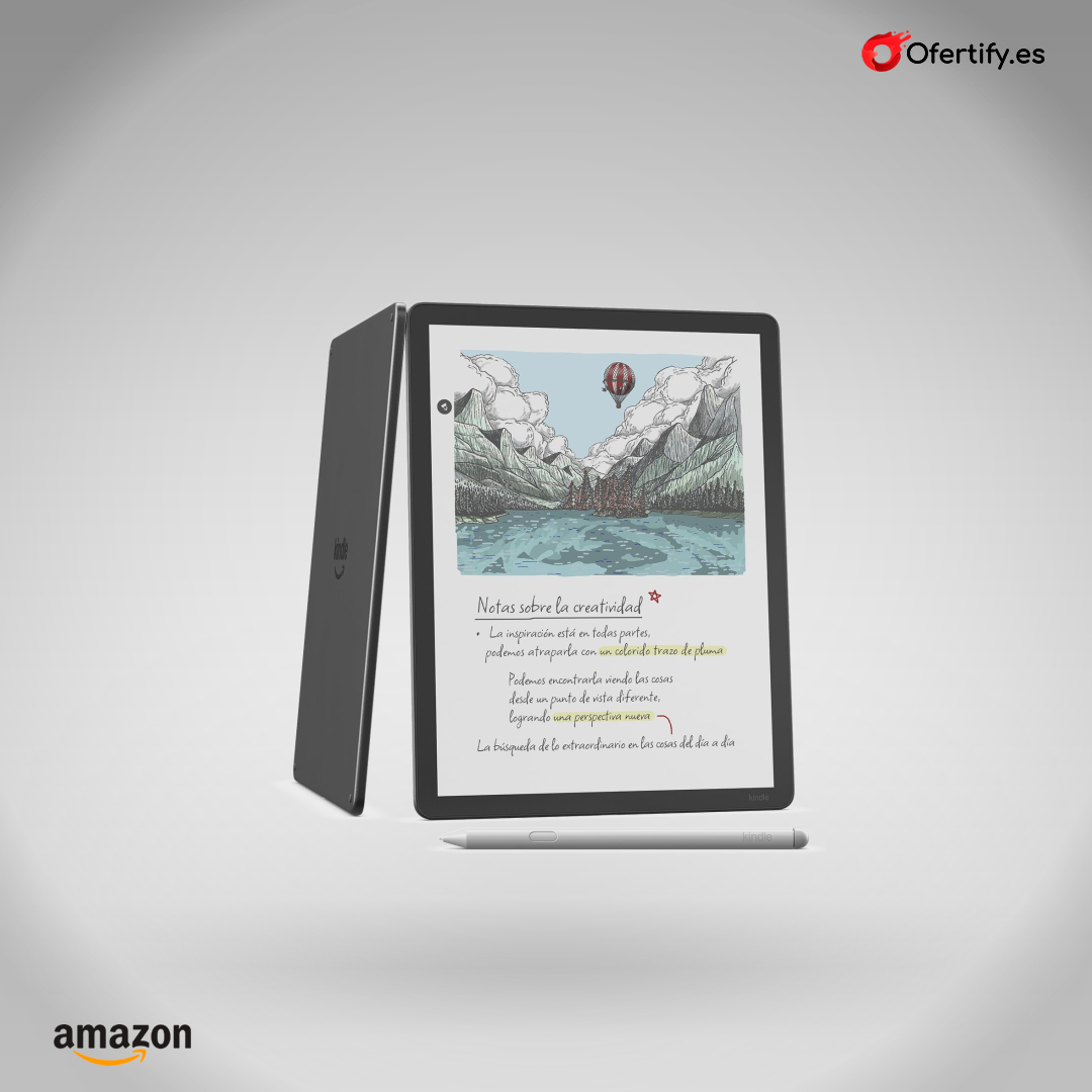 Kindle Scribe Colorsoft: pantalla color de 11 pulgadas, escritura integrada, 32 GB. | Ofertify