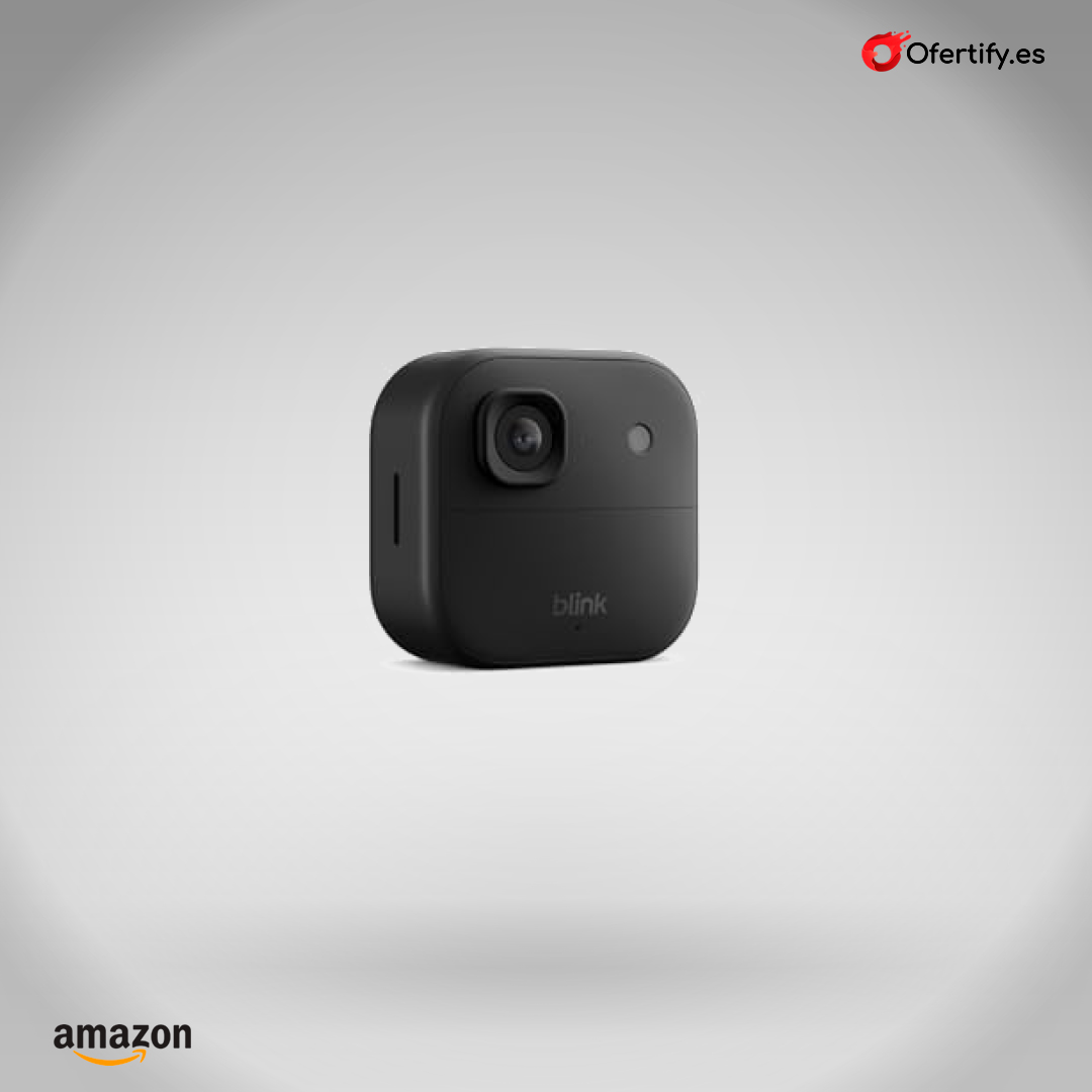 Cámara exterior inalámbrica Blink 2K+ negra, requiere módulo de sincronización no incluido. | Ofertify
